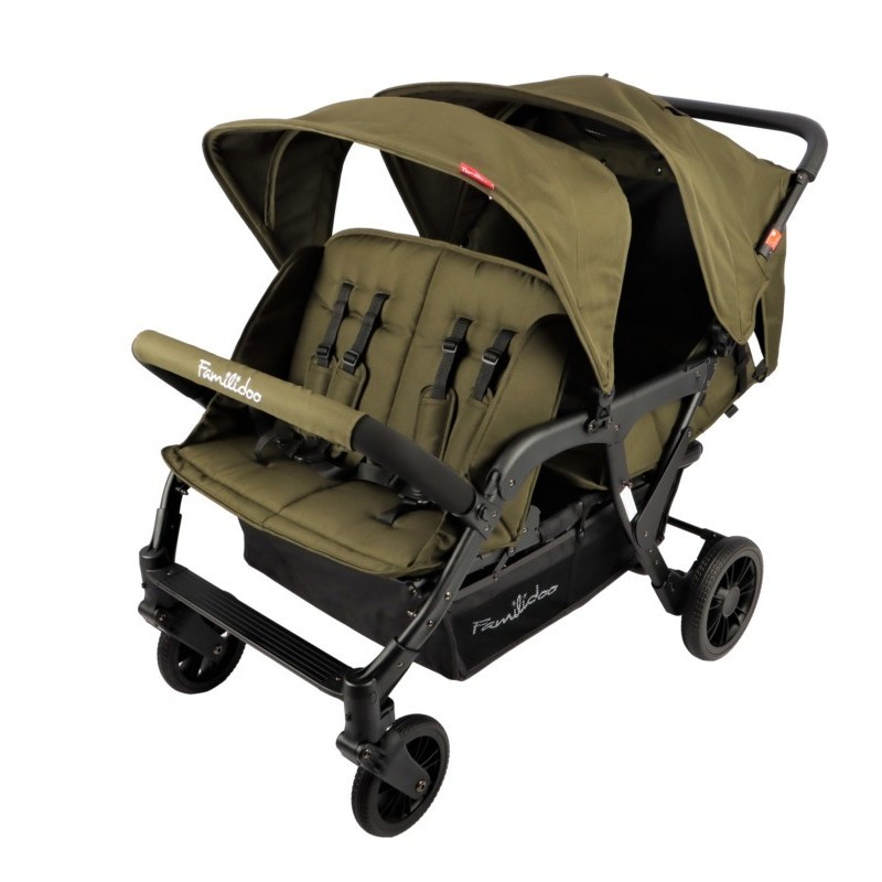 Poussette 4 places Lidoo Lite Green Forest