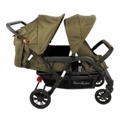 Poussette 4 places Lidoo Lite Green Forest