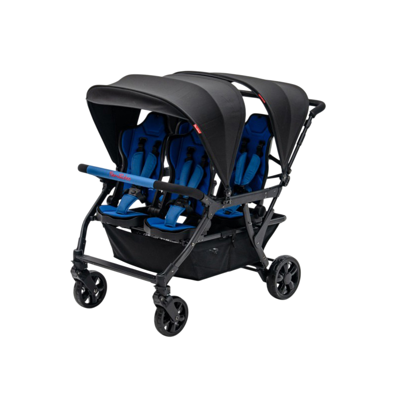 Poussette 4 places Assises Réversibles DSP4 Blue