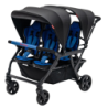Poussette 4 places Assises Réversibles DSP4 Blue