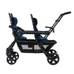 Poussette 4 places Assises Réversibles DSP4 Blue