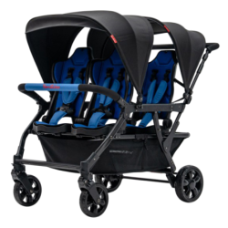 Poussette 4 places Assises Réversibles DSP4 Blue