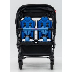 Poussette 4 places Assises Réversibles DSP4 Blue