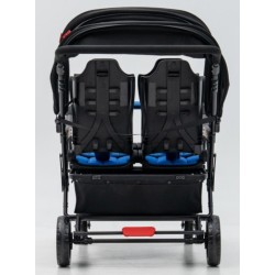 Poussette 4 places Assises Réversibles DSP4 Blue