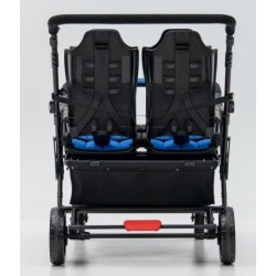 Poussette 4 places Assises Réversibles DSP4 Blue