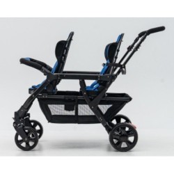 Poussette 4 places Assises Réversibles DSP4 Blue