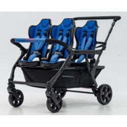 Poussette 4 places Assises Réversibles DSP4 Blue