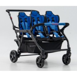 Poussette 4 places Assises Réversibles DSP4 Blue