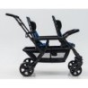 Poussette 4 places Assises Réversibles DSP4 Blue