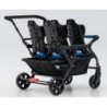 Poussette 4 places Assises Réversibles DSP4 Blue