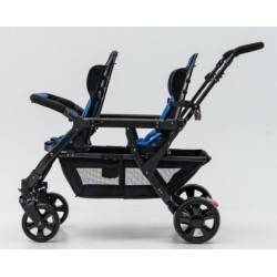 Poussette 4 places Assises Réversibles DSP4 Blue