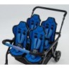 Poussette 4 places Assises Réversibles DSP4 Blue