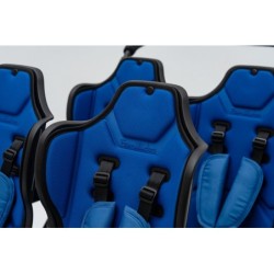 Poussette 4 places Assises Réversibles DSP4 Blue