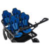 Poussette 4 places Assises Réversibles DSP4 Blue