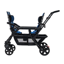Poussette 4 places Assises Réversibles DSP4 Blue