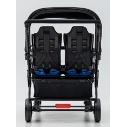 Poussette 4 places Assises Réversibles DSP4 Blue