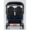 Poussette 4 places Assises Réversibles DSP4 Blue