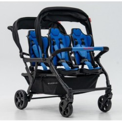 Poussette 4 places Assises Réversibles DSP4 Blue