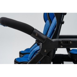 Poussette 4 places Assises Réversibles DSP4 Blue