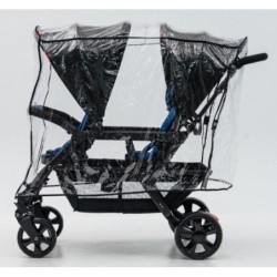 Poussette 4 places Assises Réversibles DSP4 Blue