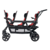 Poussette 6 places Assises Réversibles DSP6 Red