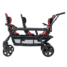 Poussette 6 places Assises Réversibles DSP6 Red