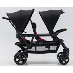 Poussette 6 places Assises Réversibles DSP6 Red