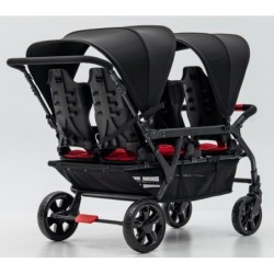 Poussette 6 places Assises Réversibles DSP6 Red