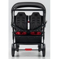 Poussette 6 places Assises Réversibles DSP6 Red