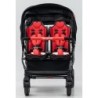 Poussette 6 places Assises Réversibles DSP6 Red