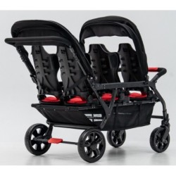 Poussette 6 places Assises Réversibles DSP6 Red