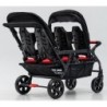 Poussette 6 places Assises Réversibles DSP6 Red