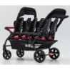 Poussette 6 places Assises Réversibles DSP6 Red