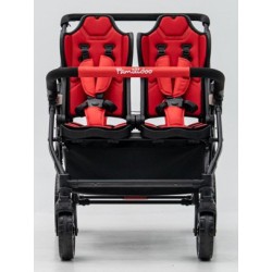 Poussette 6 places Assises Réversibles DSP6 Red