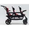 Poussette 6 places Assises Réversibles DSP6 Red