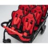 Poussette 6 places Assises Réversibles DSP6 Red