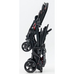 Poussette 6 places Assises Réversibles DSP6 Red