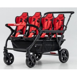 Poussette 6 places Assises Réversibles DSP6 Red