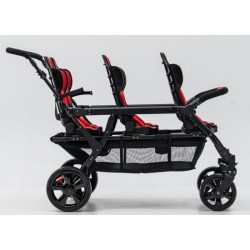 Poussette 6 places Assises Réversibles DSP6 Red