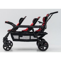 Poussette 6 places Assises Réversibles DSP6 Red