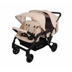 Poussette 4 places Lidoo Lite Beige Sand