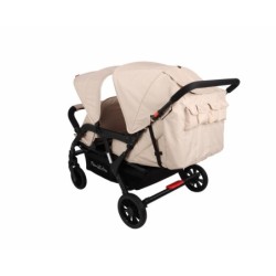 Poussette 4 places Lidoo Lite Beige Sand