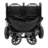 Poussette Double Baby Monsters Easy Twin 3 - Sideral Black