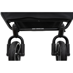 Poussette Double Baby Monsters Easy Twin 3 - Sideral Black