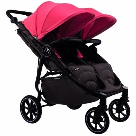 Poussette Double Baby Monsters Easy Twin 4 - Bordeaux