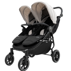 Poussette Double Baby Monsters Easy Twin 4 - Stone