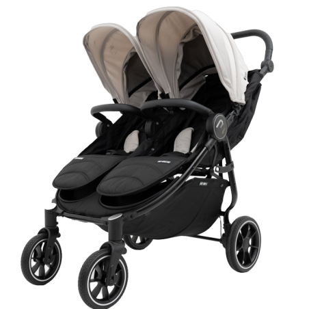 Poussette Double Baby Monsters Easy Twin 4 - Stone