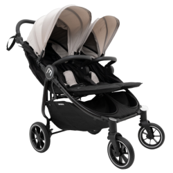 Poussette Double Baby Monsters Easy Twin 4 - Stone