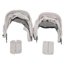 Poussette Double Baby Monsters Easy Twin 4 - Stone