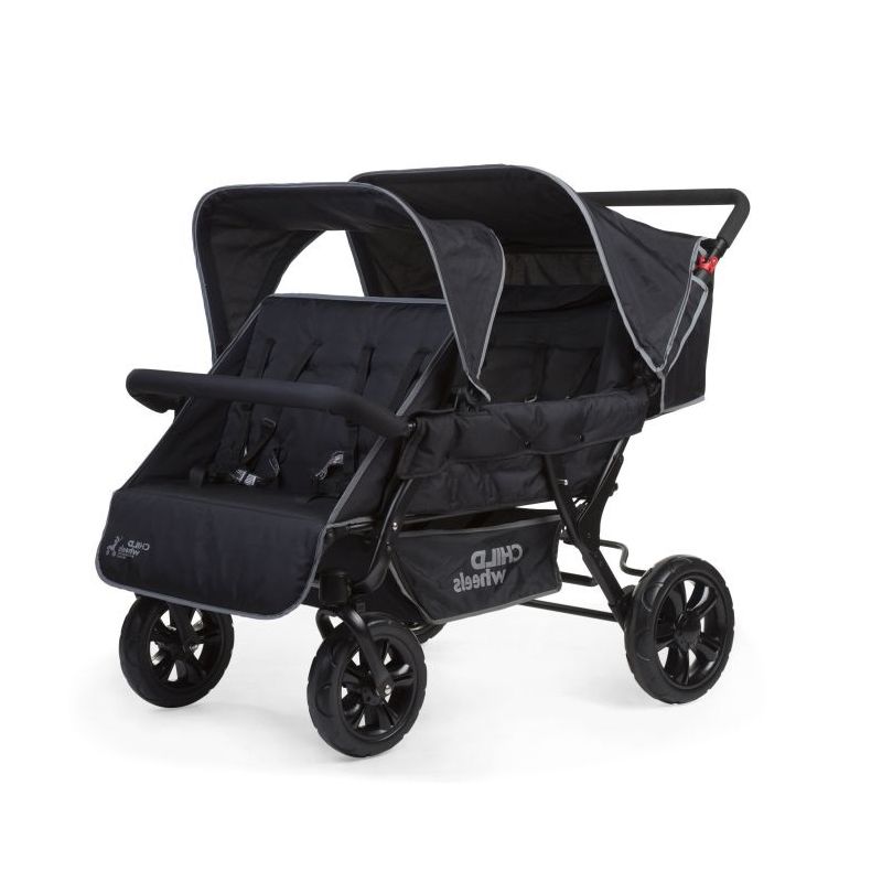 Poussette Two by Two 4 places